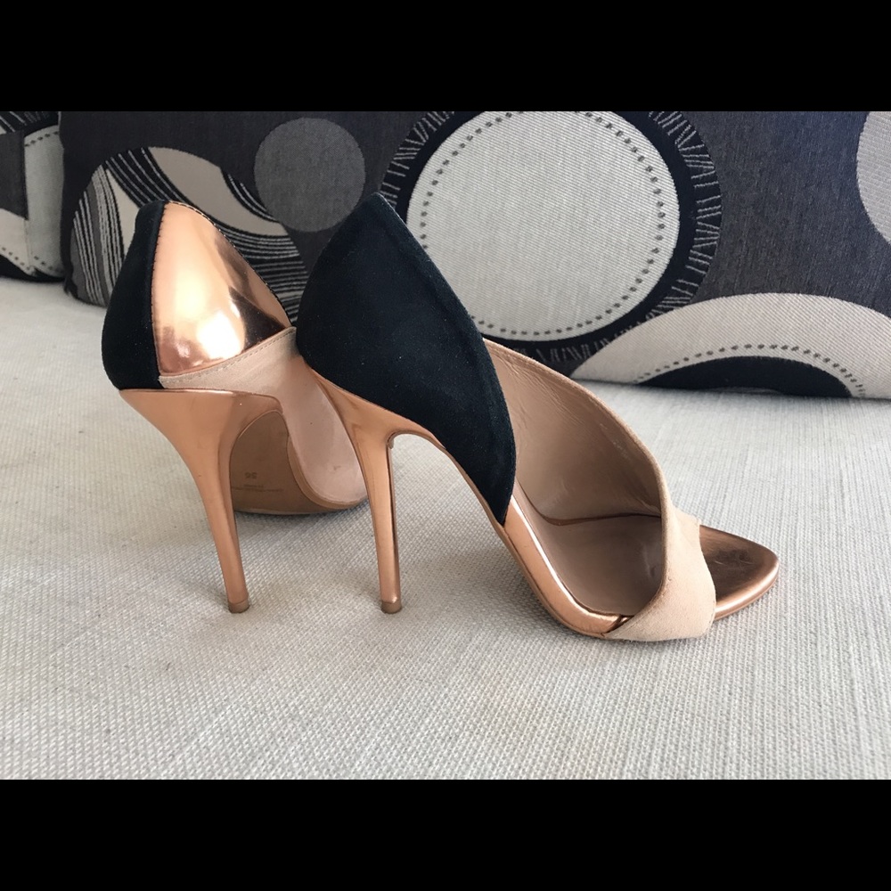 Zara three tone heels. Wore once.